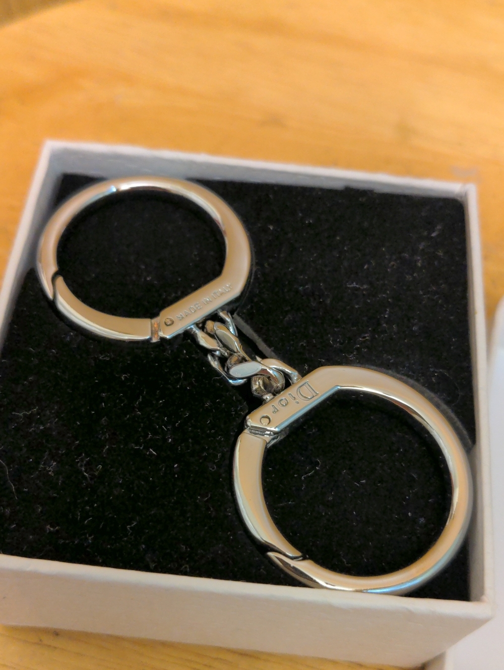 Vintage Dior Handcuff Keyring - Picture 2 of 3
